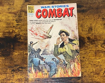 War-Stories Combat, Dell Comics, Vintage Graphic Novel, 12-128-303, January -March 1963