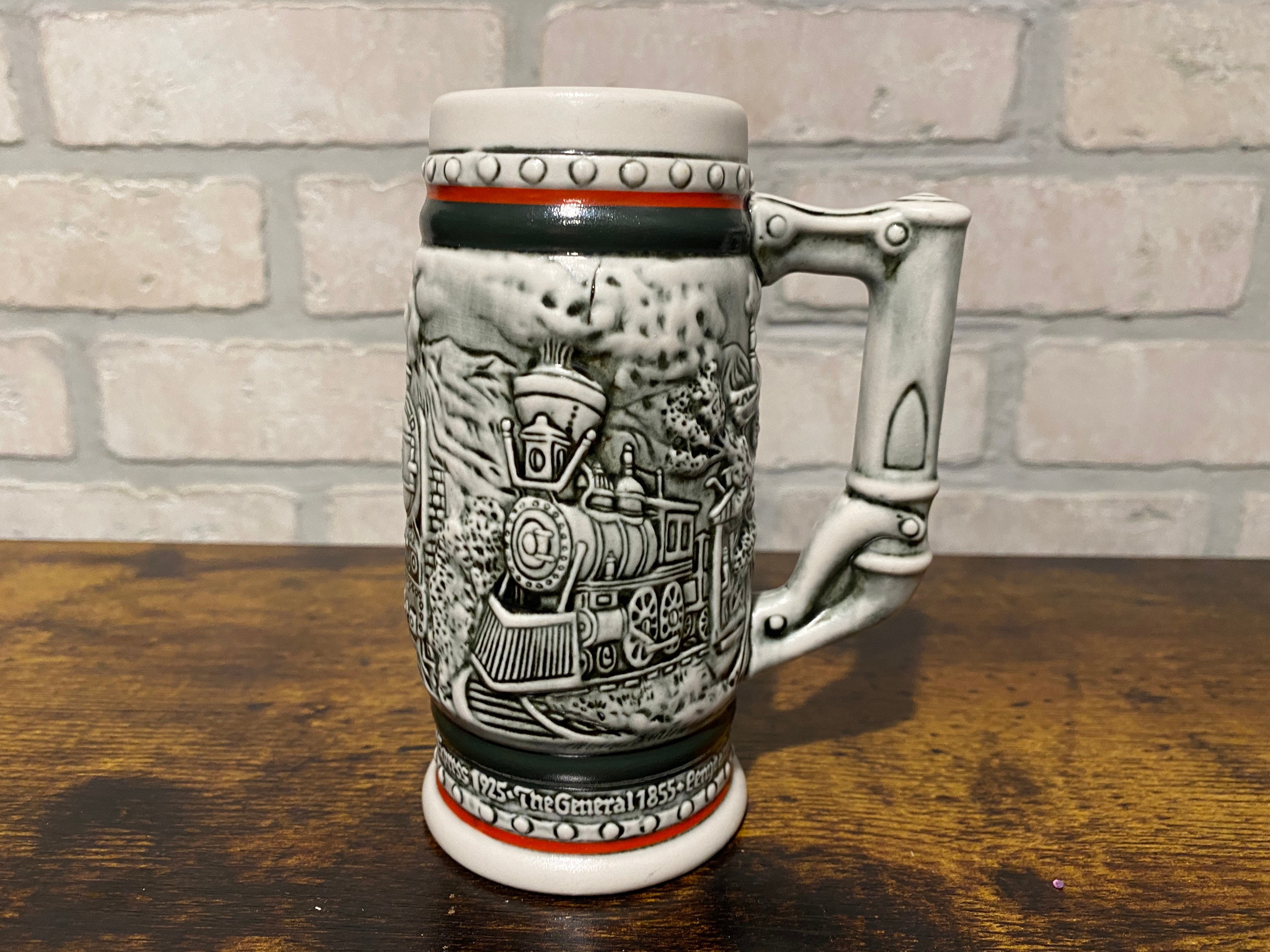 Collectible Avon, Avon Beer Stein, Steam Train, Collectible Train Stein ...