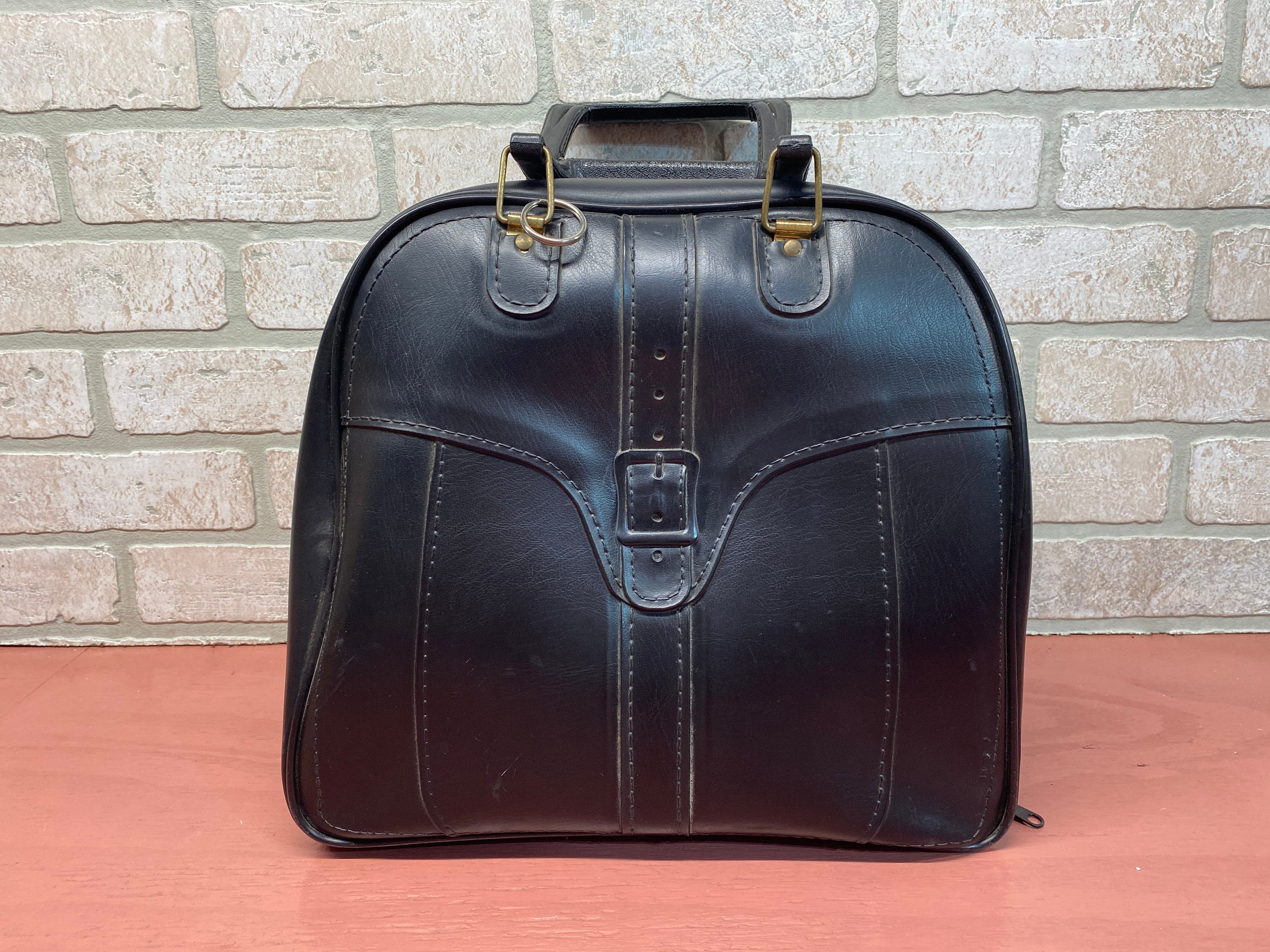 Black Bowling Ball Bag Vintage Bowling Ball Etsy