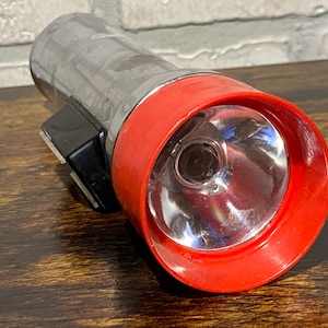 Vintage Eveready Flashlight, Metal Flashlight