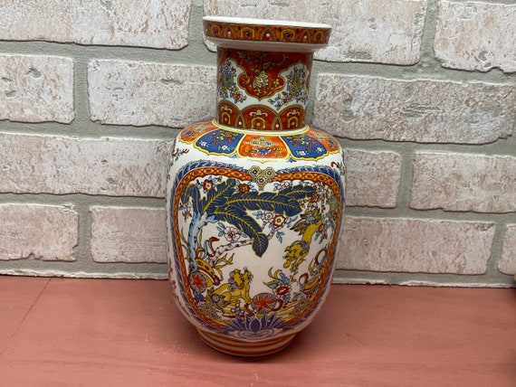 Vintage Ardalt Italian Vase, Chineserie, Made in Italy, Vintage