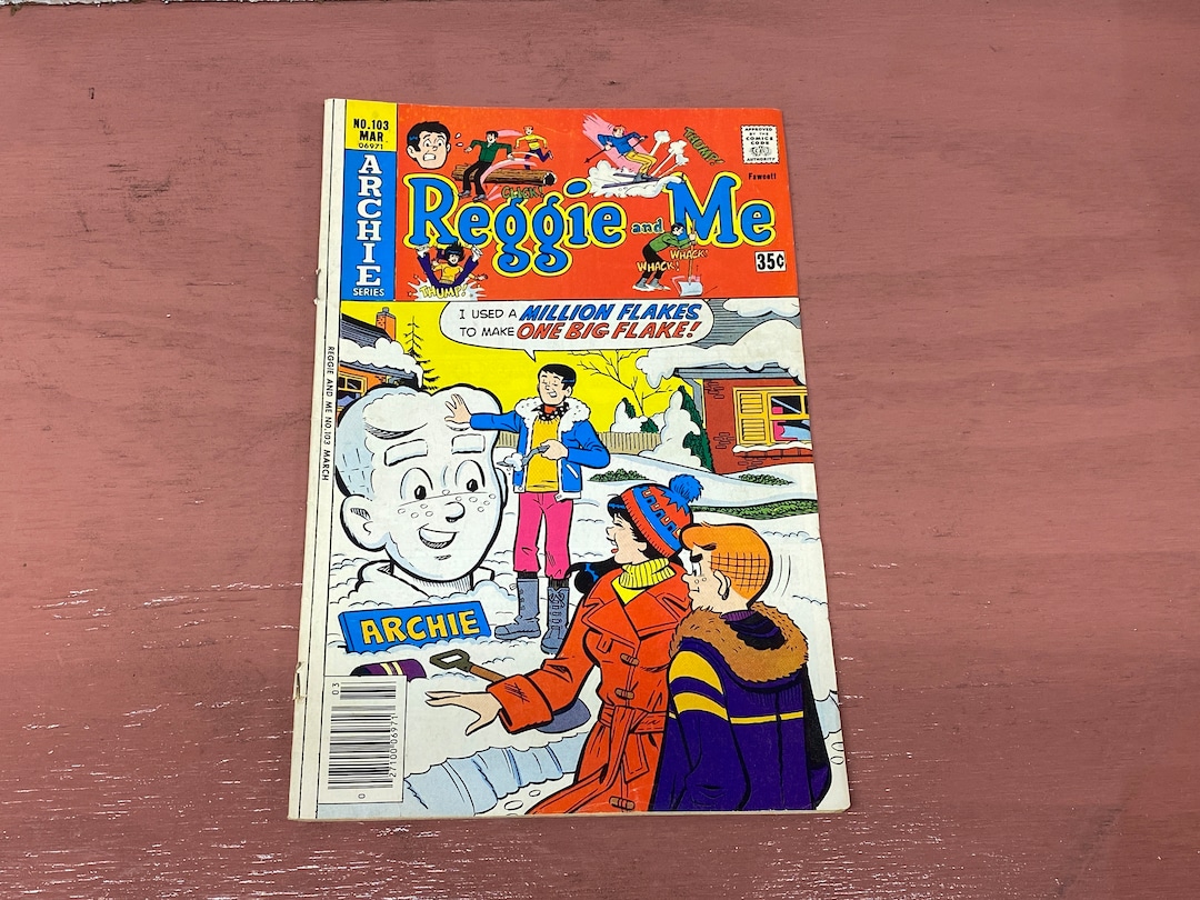 Vintage Reggie & Me, Archie Series Vintage Comic Book, Graphic Novel ...