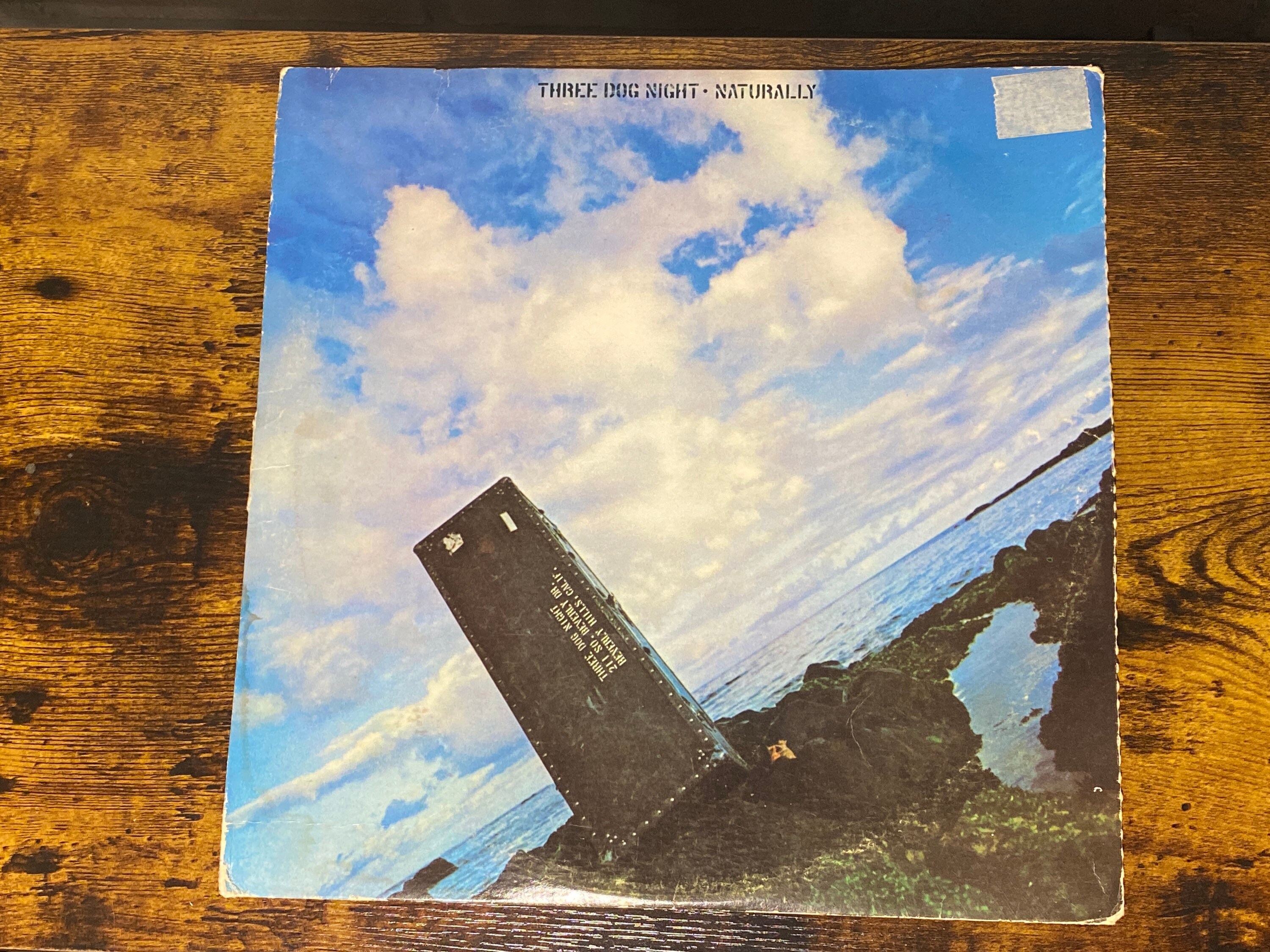 Vintage Vinyl Record, Three Dog Night: Naturally, Vintage