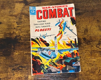 War Stories Combat Vintage Comic Book, Graphic Novel, Dell Comics, 12-128-703, March