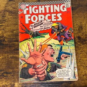 Our Fighting Forces, Vintage Comic Book, DC, DC Comics, Vietnam, Issue No. 101, July