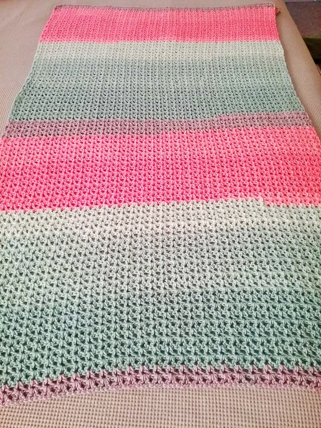 Crocheted Lap Robe Crocheted Soft Afghan, Lap Robe, Baby or Child Coverlet - Etsy