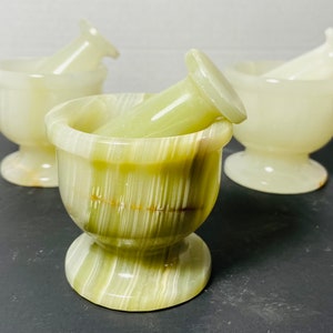 Small Marble Pestle and Mortar