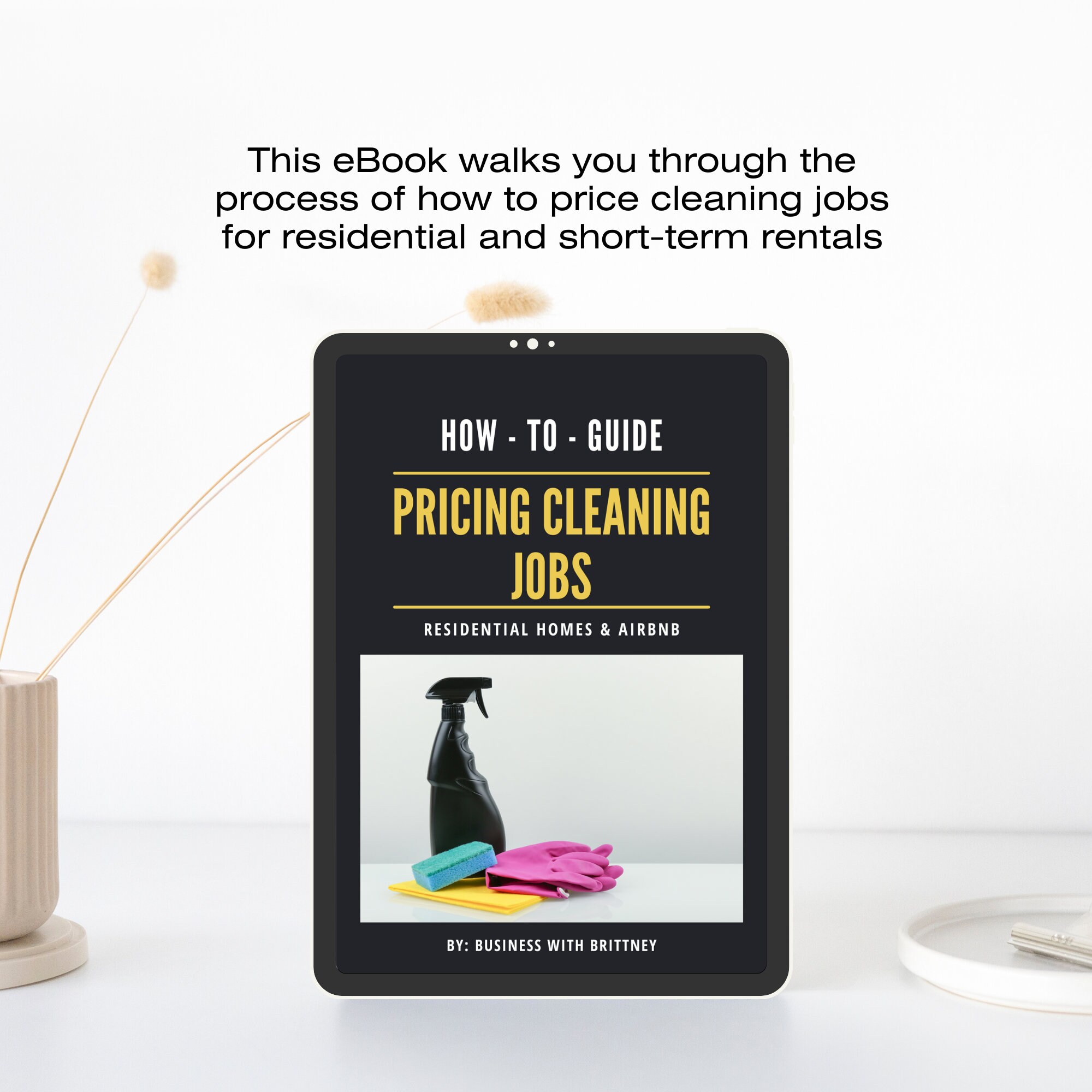 Cleaning Business Pricing Guide: Airbnb & Residential Rentals (eBook)