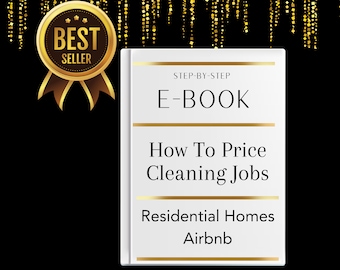 Airbnb Cleaning Business Pricing Guide E-book (Digital Download)