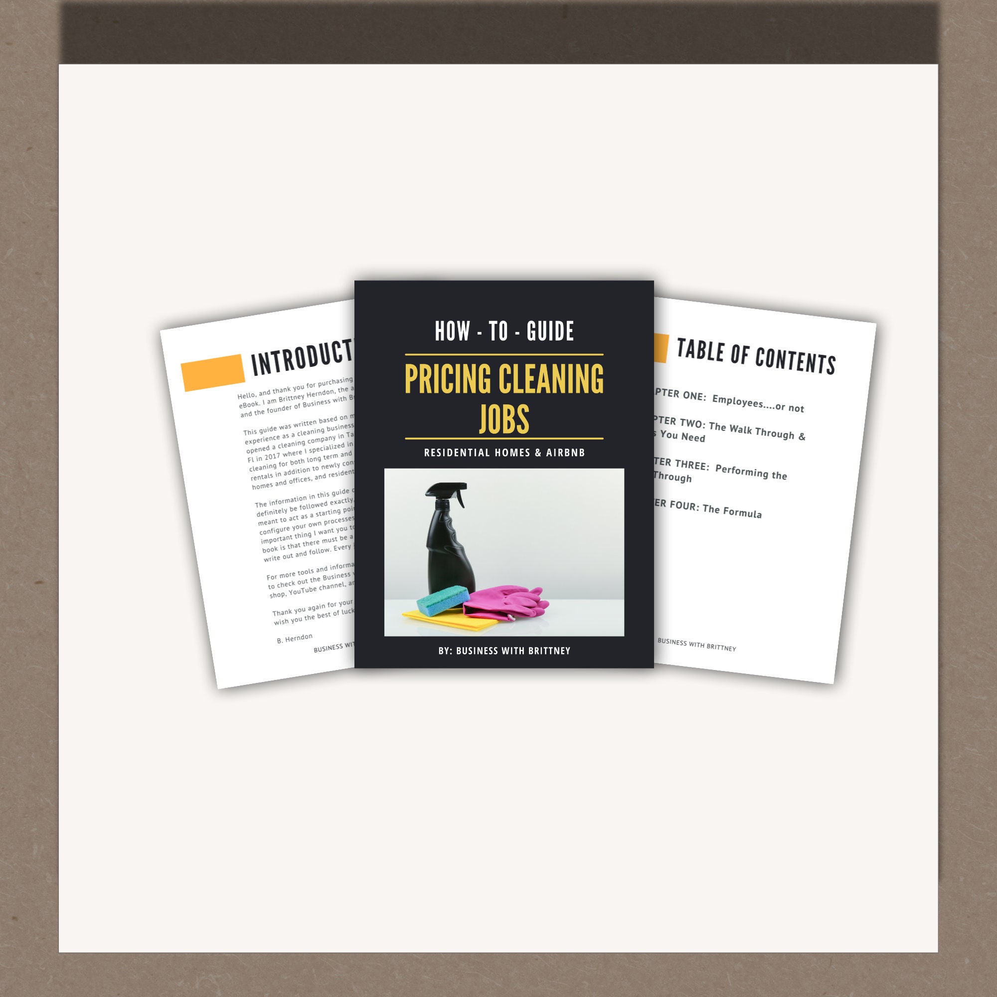 Cleaning Business Pricing Guide: Airbnb & Residential Rentals (ebook) - Etsy