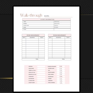Cleaning Business Walkthrough Form. Residential Cleaning Quote. Cleaning Company. Commercial Cleaning Quote. Instant Printable. Editable.