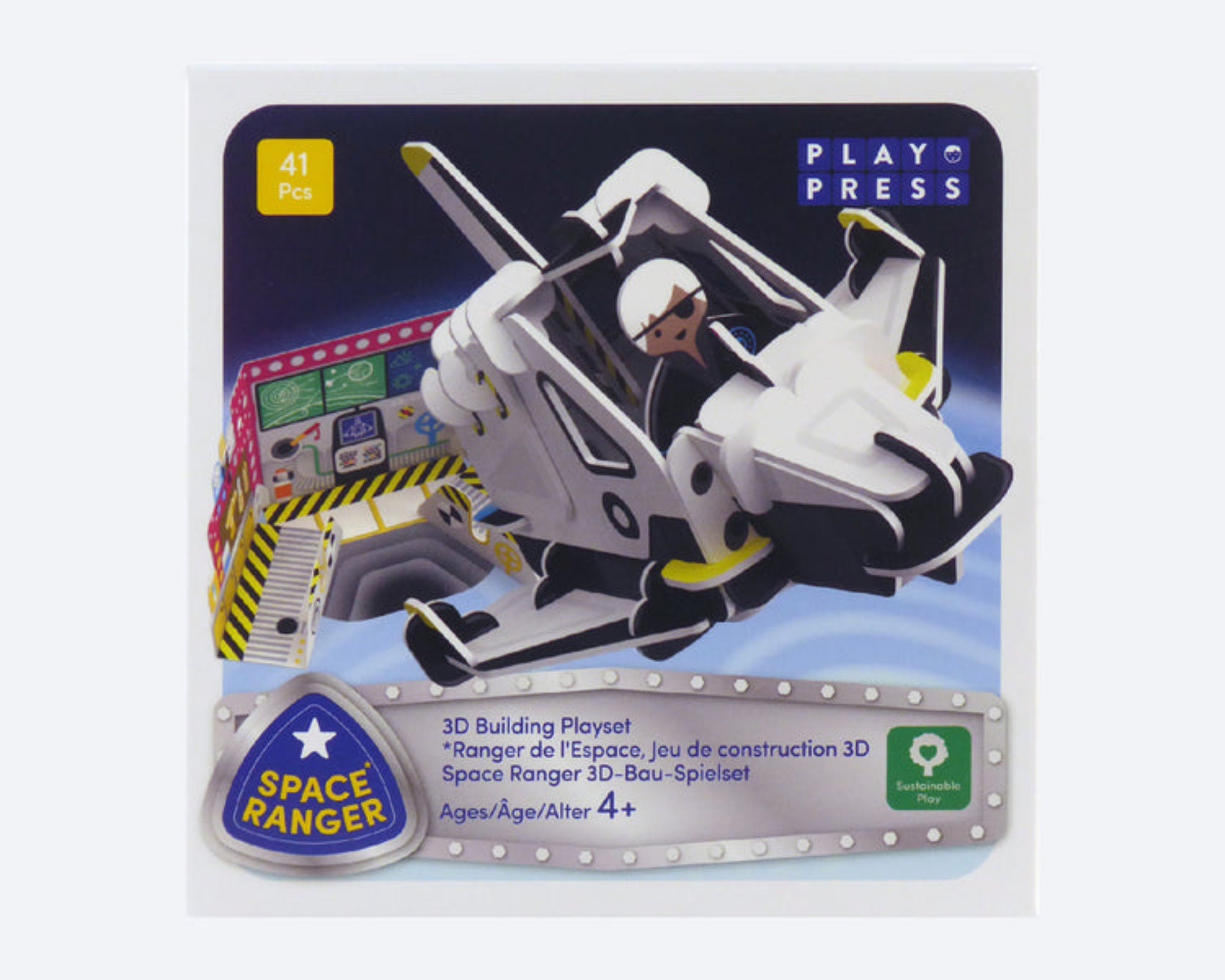 Space Ranger Pop Out Playset - Etsy