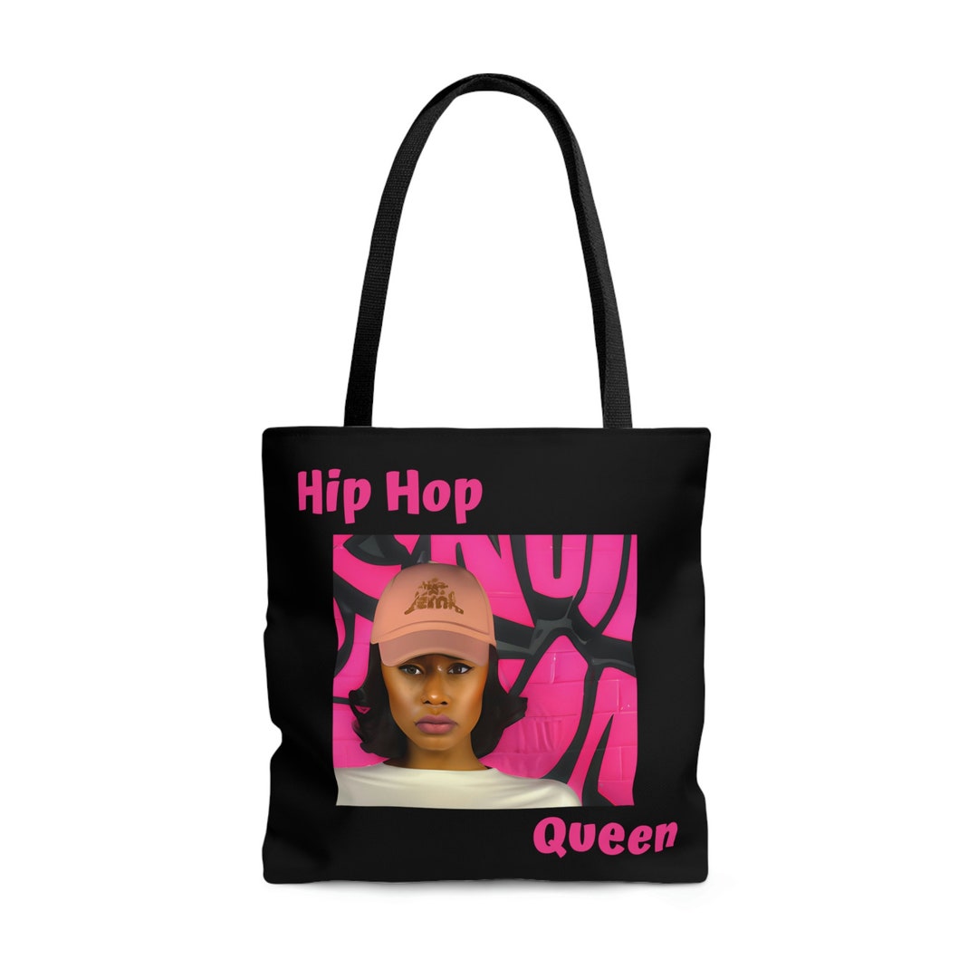 Hip Hop Queen Tote Bag Beautiful Female Rapper Urban Gift - Etsy