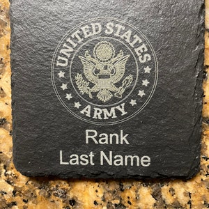 Personalized Slate Coasters