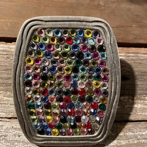 RHINESTONE BELT BUCKLES