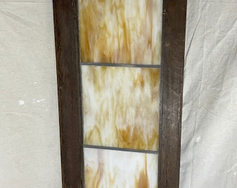 Antique Glass Transom