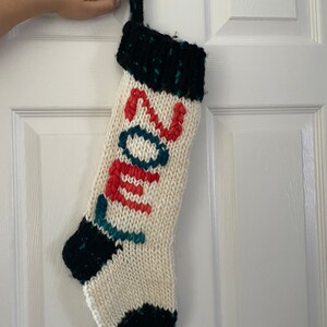 HANDKNIT XMAS STOCKINGS