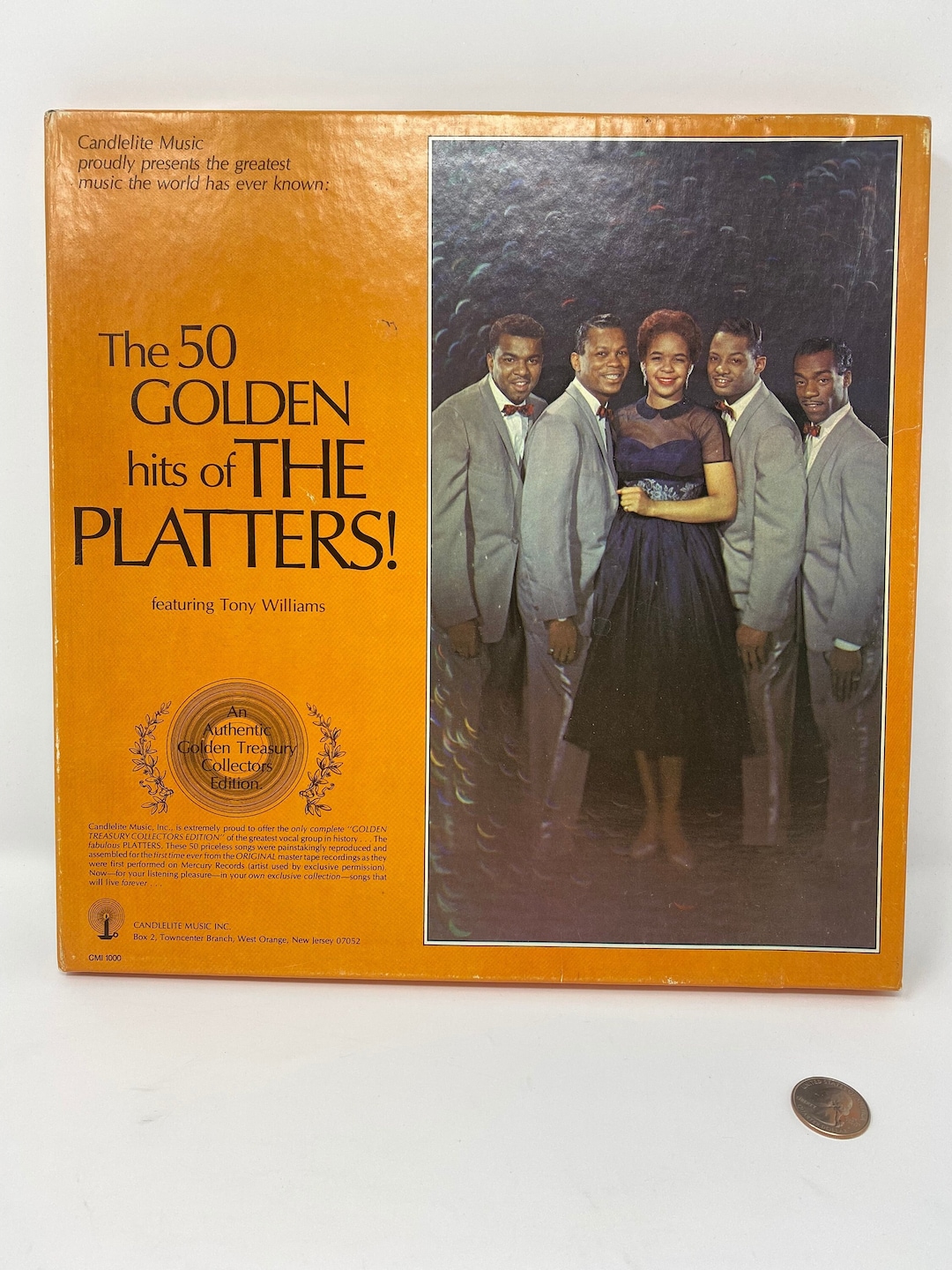 The Platters Vintage 50th Golden Hits Featuring Tony Williams 1975