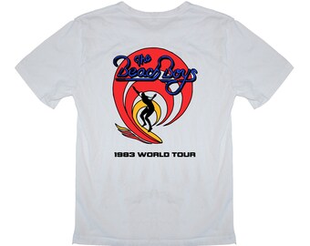 The Beach Boys Shirt Kokomo Summer Music Band 183 World Tour Surfing Shirt Sizes Kids & S-XXXL