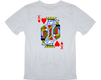 King Hearts Shirt - Etsy Australia