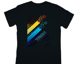 FLYNN LIVES Tron Vintage Arcade Tee Comic Con Game Movie Crew Neck Sweatshirt FLYNN LIVES Tron Vintage Arcade Tee Comic Con Game Movie Crew Neck Sweatshirt