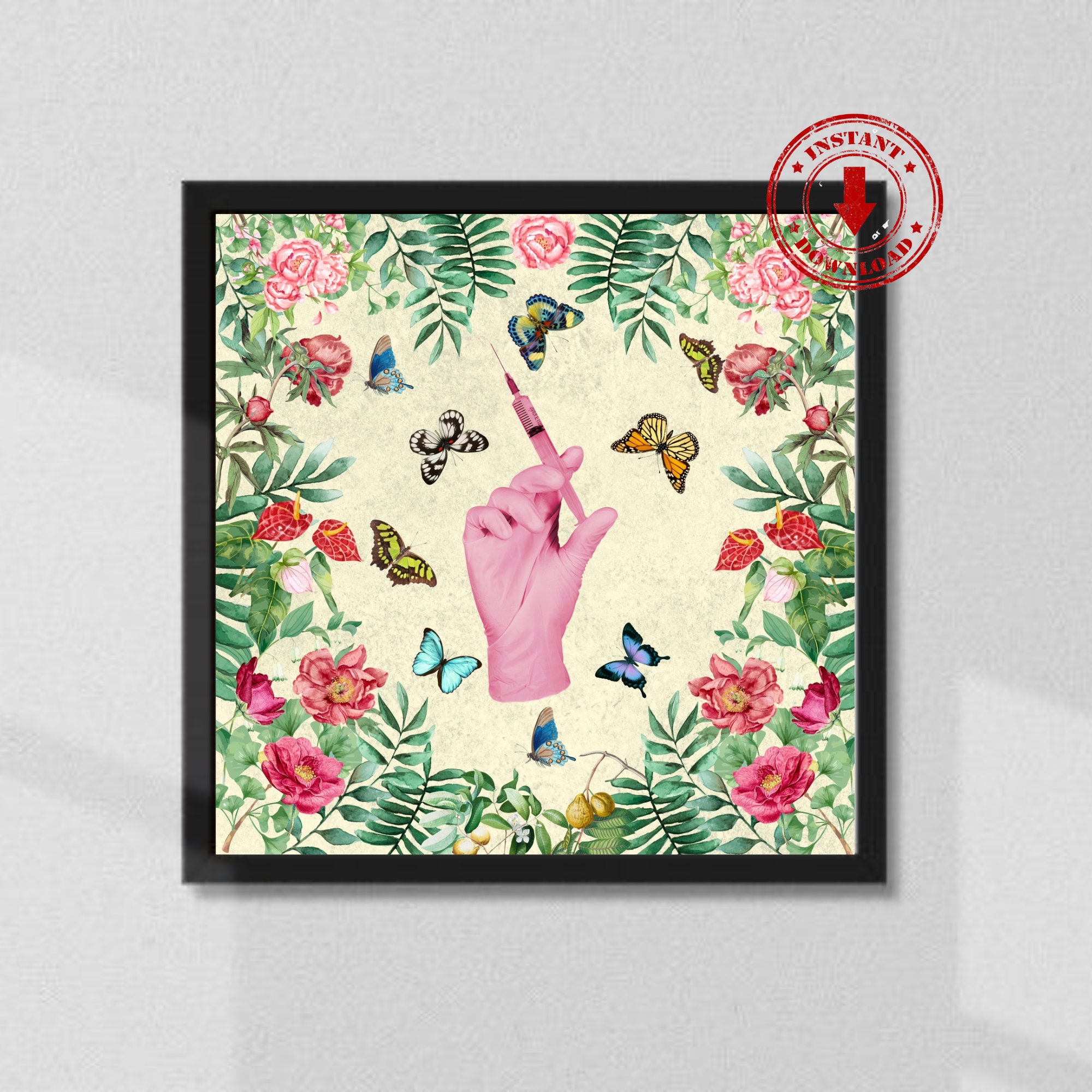 Inject Some Style to Your Nurse Injector Office: Syringe Poster and ...