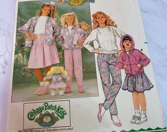 SALE Vintage Cabbage Patch Kids sewing pattern Butterick #3996