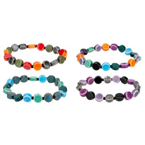 Ceramic pill bracelet