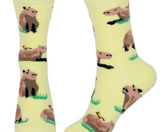 Capybara Print Socken