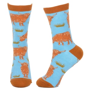 Gents highland cow socks