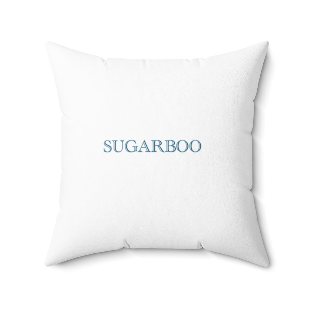 Sugarboo Spun Polyester Square Pillow, Sugarboo Pillow Gifts for
