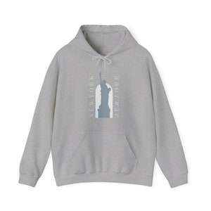 New York 2 Unisex Heavy Blend Hooded Sweatshirt, NY Hoodie, NY Shirts For Her Him, New York Gifts