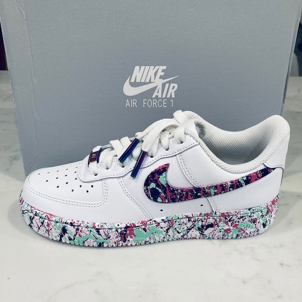 Custom Nike Air Force 1 - Splatter