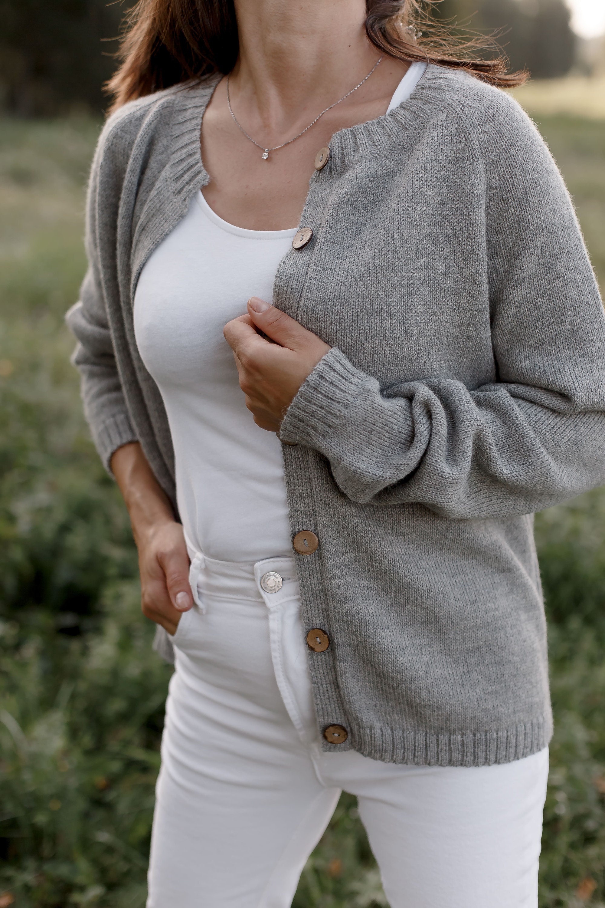 100%.alpaca Handmade Neck Womens Alpaca Cardigan - Etsy