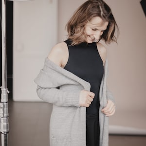 Alpaca wool 100% long cardigan, women jumper, alpaca soft sweater knit woolle pullover, alpaca knitted cardigan with pockets,christmas gifts