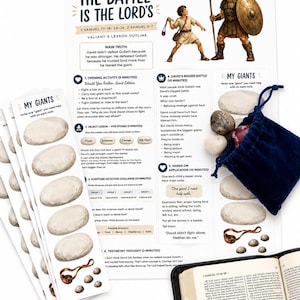 June 15-21 | David and Goliath Lesson-Sr. Primary