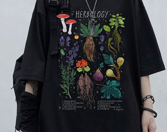 Herbology herbs shirt t-shirt top shirt cloth quality gift shirt t-shirt