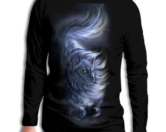 Suéter de sudadera de gato de tela de primera calidad sudadera de regalo
