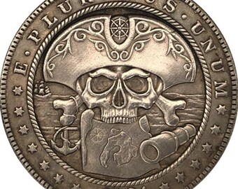 Pirate metal coin new gift coin metallic coins
