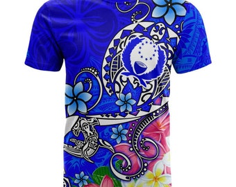 Camisa polinesia camiseta camisa top camisa tela calidad camiseta regalo camiseta