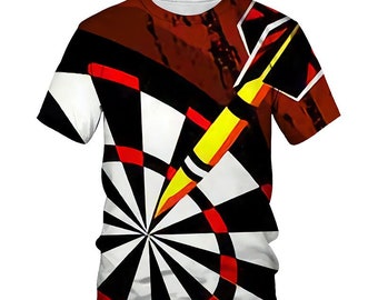 Darts camisa camiseta camisa top camisa tela calidad camiseta regalo camiseta