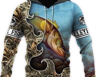 Pescado pescador sudadera con capucha de tela de invierno de calidad sudadera con capucha de regalo con capucha