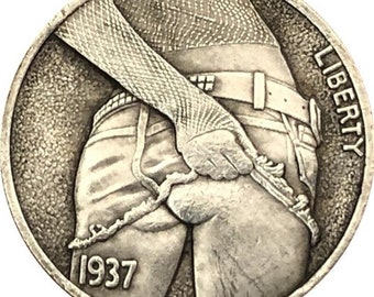 Moneda de metal sexy nueva moneda de regalo monedas metálicas