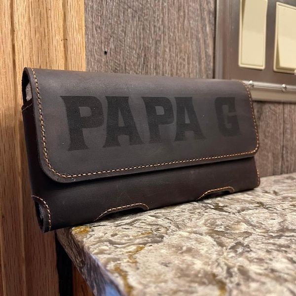 Personalized Durable Leather-Phone Holster