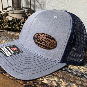 Peterbilt Hat, Trucker Patch Hat, Mens Hat, Gift For Him, Eighteen Wheeler