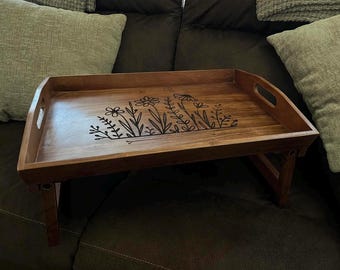 Signature Breakfast Trays, Serving Tray, Wedding Gift Tray, Mothers Day, Breakfast in Bed