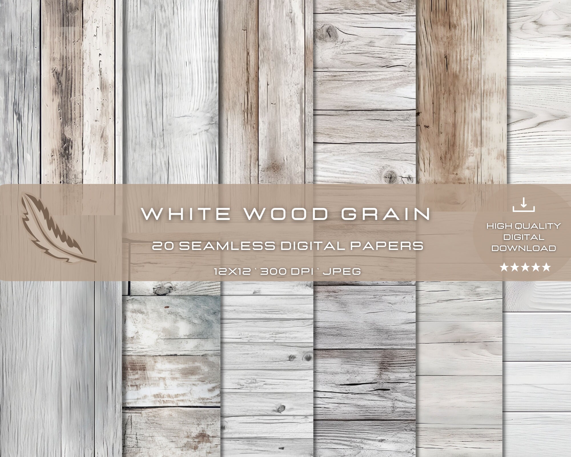 Rustic White Craft Paper With Textured Lines Ideal For Design
