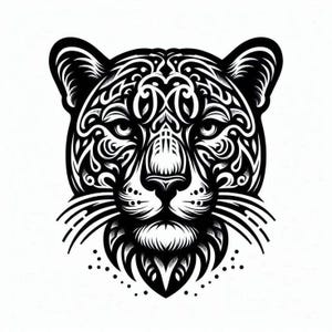 Tiger Head dxf,cdr,jpeg,png,pdf Animals cut file for laser, plasma cnc metal wall decor, for Cricut, wood art engraved Silhouette