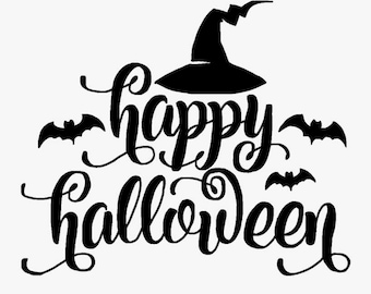Halloween SVG Sticker: Vector Image, Cricut Ready (Digital Download)