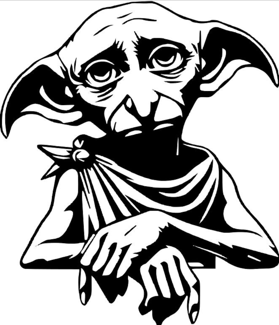 Dobby SVG Vector Image: Harry Potter Movie Character (digital Download ...